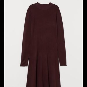 H&M mock turtleneck dress